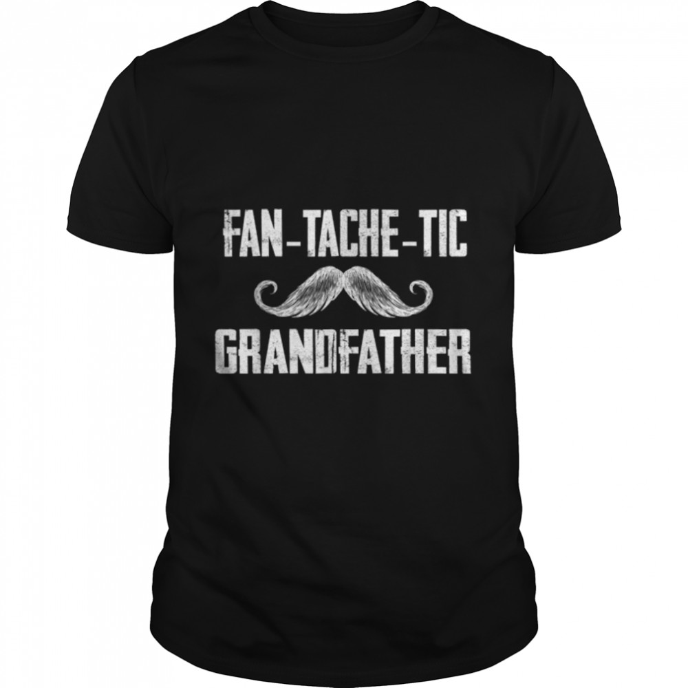 Mens Funny Tee For Fathers Day Fantachetic Grandfather Family T-Shirt B09zdj38jl