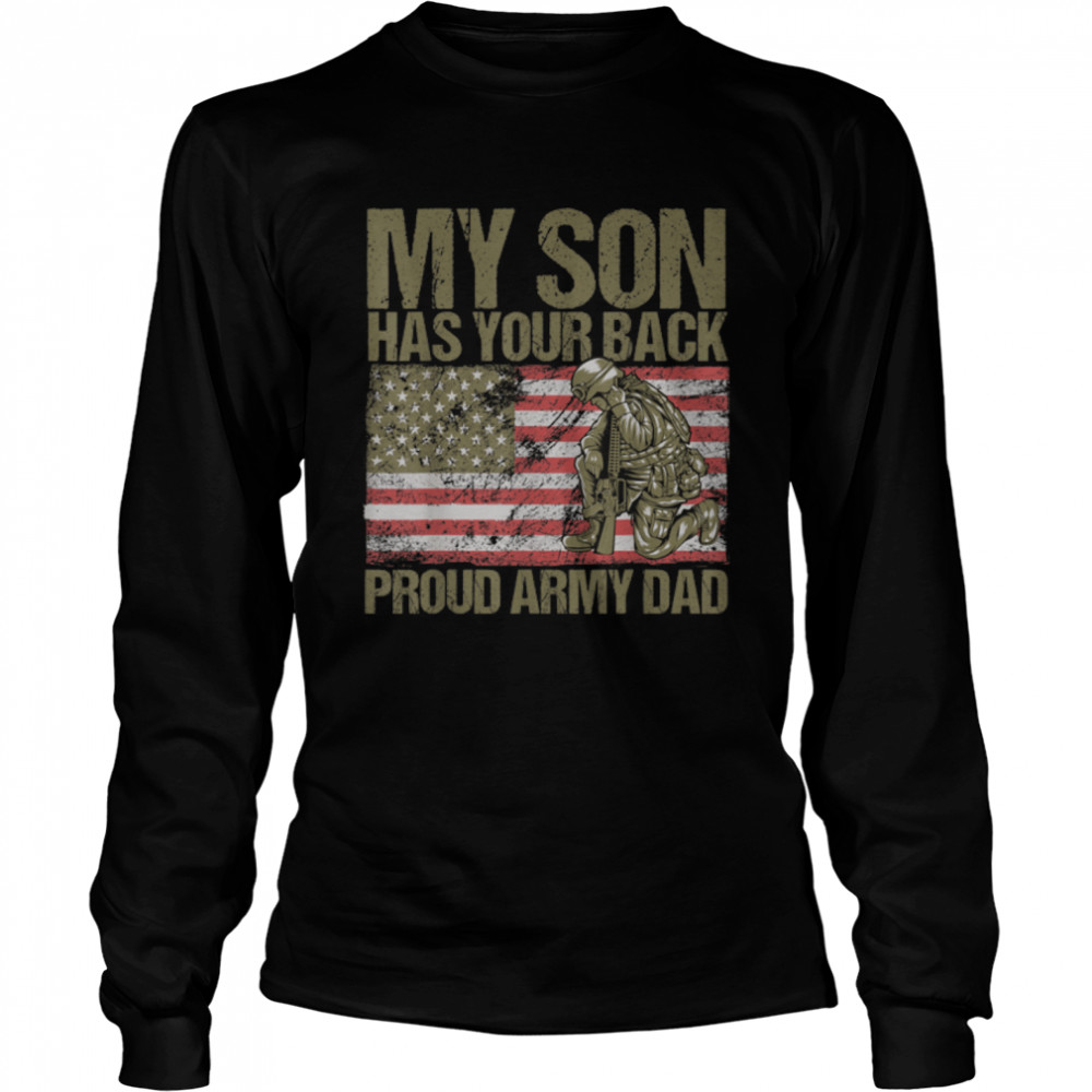 Mens My Son Has Your Back, Proud Army Dad Military Father Funny T-Shirt B09znvgh3c 2 » Cool Gifts for You - Mfamilygift Mens My Son Has Your Back, Proud Army Dad Military Father Funny T-Shirt B09znvgh3c 2