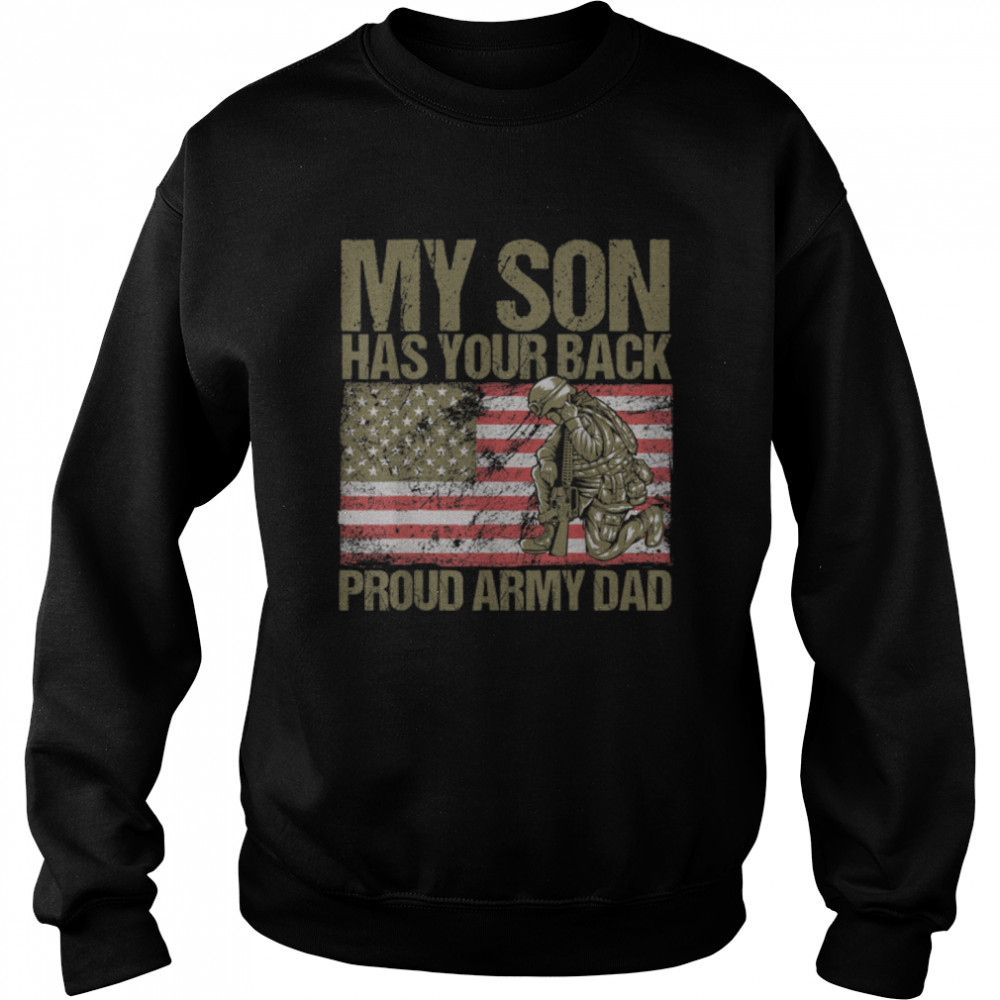 Mens My Son Has Your Back, Proud Army Dad Military Father Funny T-Shirt B09znvgh3c 3 » Cool Gifts for You - Mfamilygift Mens My Son Has Your Back, Proud Army Dad Military Father Funny T-Shirt B09znvgh3c 3