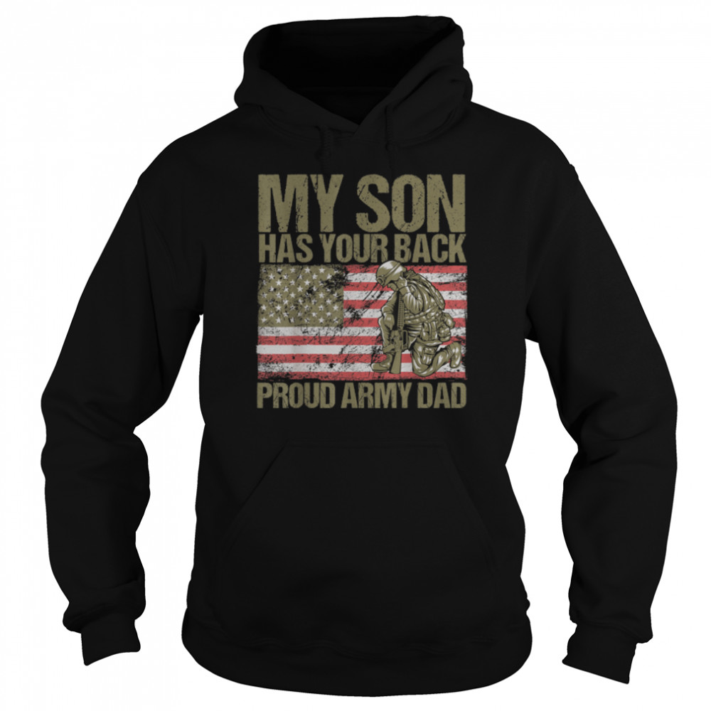Mens My Son Has Your Back, Proud Army Dad Military Father Funny T-Shirt B09znvgh3c 4 » Cool Gifts for You - Mfamilygift Mens My Son Has Your Back, Proud Army Dad Military Father Funny T-Shirt B09znvgh3c 4