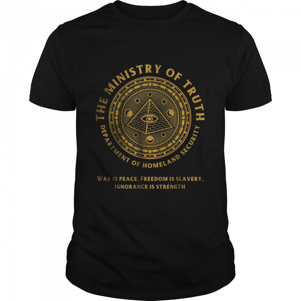 Ministry Of Truth Disinformation Board T-Shirt Ministry Of Truth Disinformation Board T-Shirt