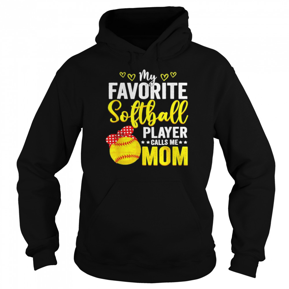 My Favorite Softball Player Calls Me Mom Softball Lover Shirt 4 » Cool Gifts for You - Mfamilygift My Favorite Softball Player Calls Me Mom Softball Lover Shirt 4