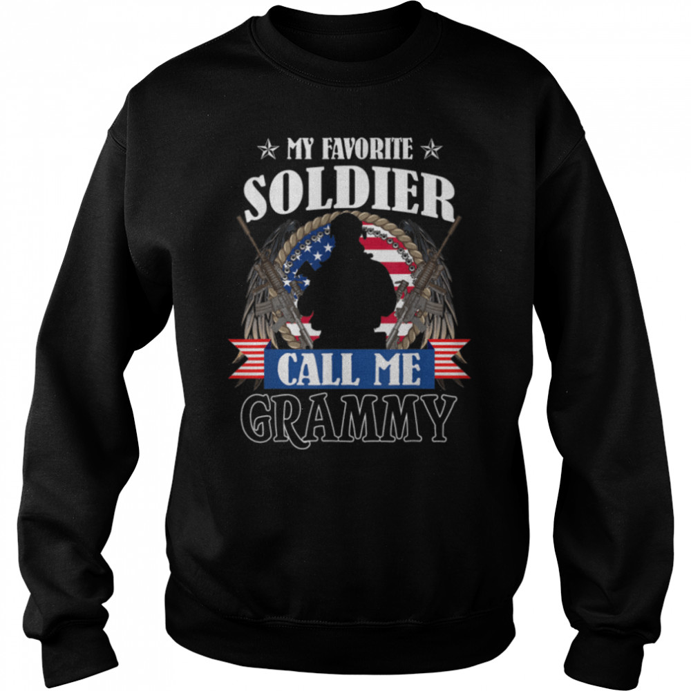 My Favorite Soldier Calls Me Grammy Proud Army Grammy T-Shirt B09zdnp825 3 » Cool Gifts for You - Mfamilygift My Favorite Soldier Calls Me Grammy Proud Army Grammy T-Shirt B09zdnp825 3