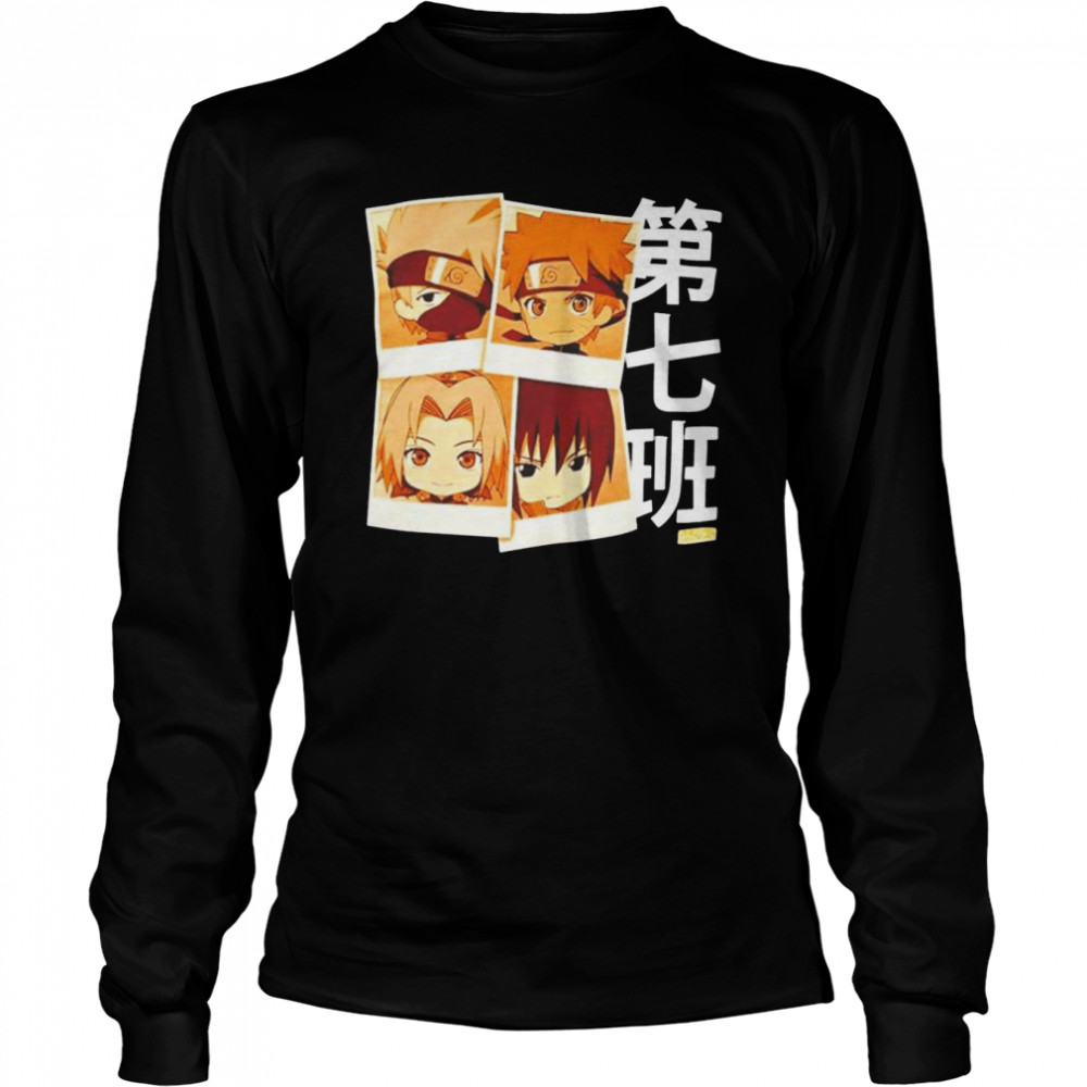 Naruto Shippuden Nendoroid Team 7 Photos Shirt 2 » Cool Gifts for You - Mfamilygift Naruto Shippuden Nendoroid Team 7 Photos Shirt 2