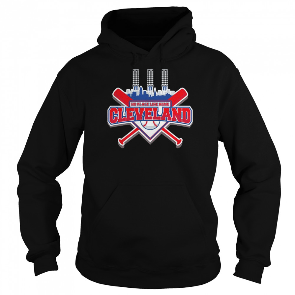 No Place Like Home Cleveland Baseball T-Shirt 4 » Cool Gifts for You - Mfamilygift No Place Like Home Cleveland Baseball T-Shirt 4