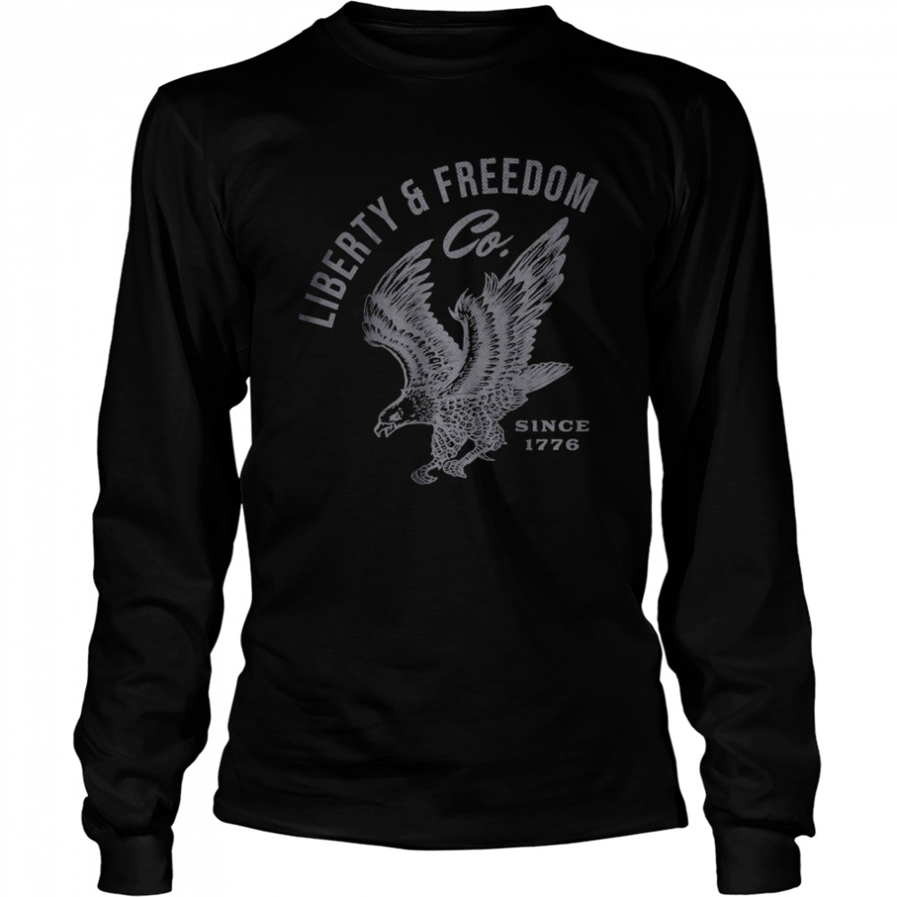 Patriotic Bald Eagle Liberty And Freedom Co Since 1776 T-Shirt 2 » Cool Gifts for You - Mfamilygift Patriotic Bald Eagle Liberty And Freedom Co Since 1776 T-Shirt 2