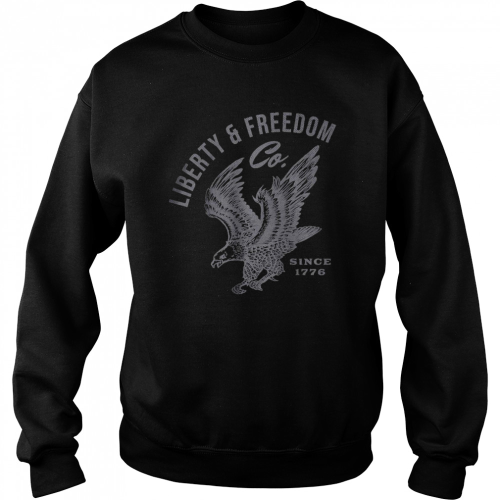 Patriotic Bald Eagle Liberty And Freedom Co Since 1776 T-Shirt 3 » Cool Gifts for You - Mfamilygift Patriotic Bald Eagle Liberty And Freedom Co Since 1776 T-Shirt 3