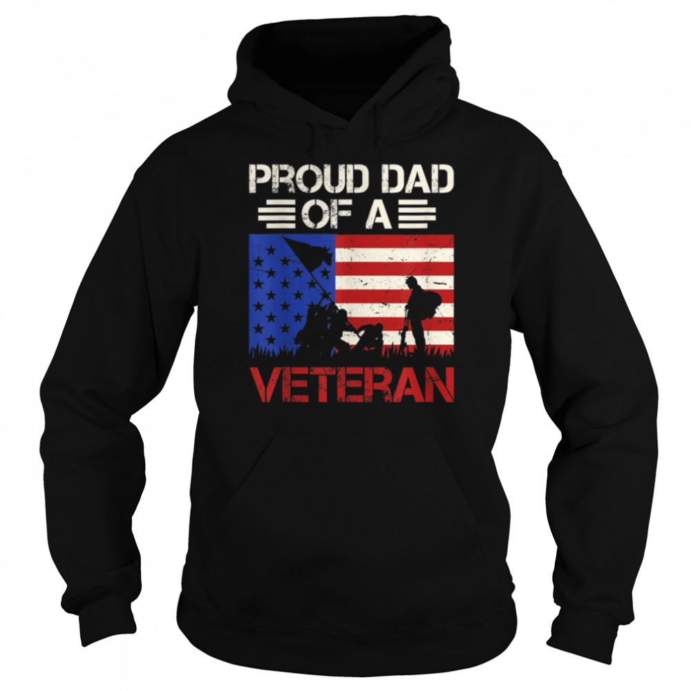 Proud Dad Of A Veteran Soldier U.S. Flag T-Shirt B09zp65nkr 4 » Cool Gifts for You - Mfamilygift Proud Dad Of A Veteran Soldier U.S. Flag T-Shirt B09zp65nkr 4