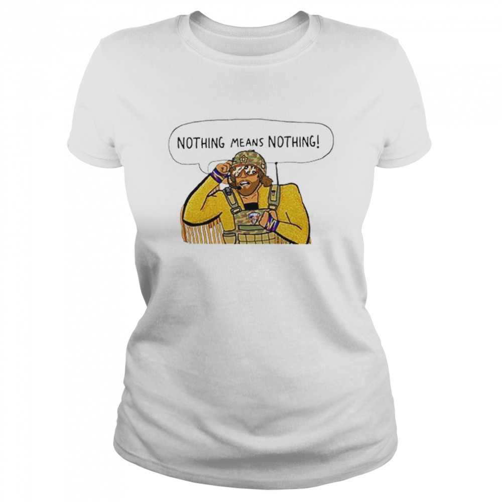 Randy Savage Macho Man Nothing Means Nothing T-Shirt 1 » Cool Gifts for You - Mfamilygift Randy Savage Macho Man Nothing Means Nothing T-Shirt 1