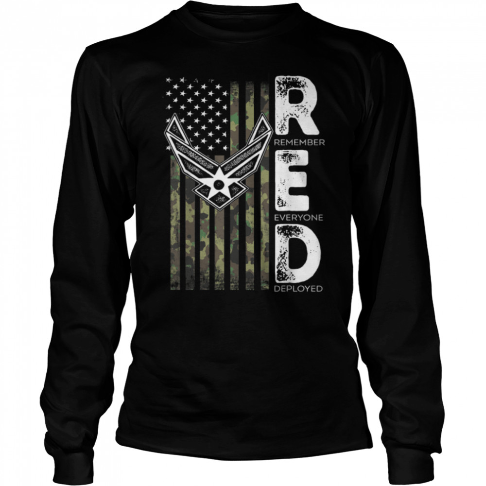 Red Friday Remember Everyone Deployed Us Air Force Military T-Shirt B09zp2n17m 2 » Cool Gifts for You - Mfamilygift Red Friday Remember Everyone Deployed Us Air Force Military T-Shirt B09zp2n17m 2