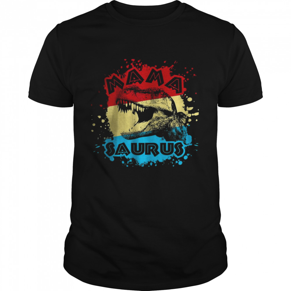 Retro Mother’S Day Birthday Mamasaurus Dinosaur T-Rex Mom T-Shirt Retro Mother’S Day Birthday Mamasaurus Dinosaur T-Rex Mom T-Shirt