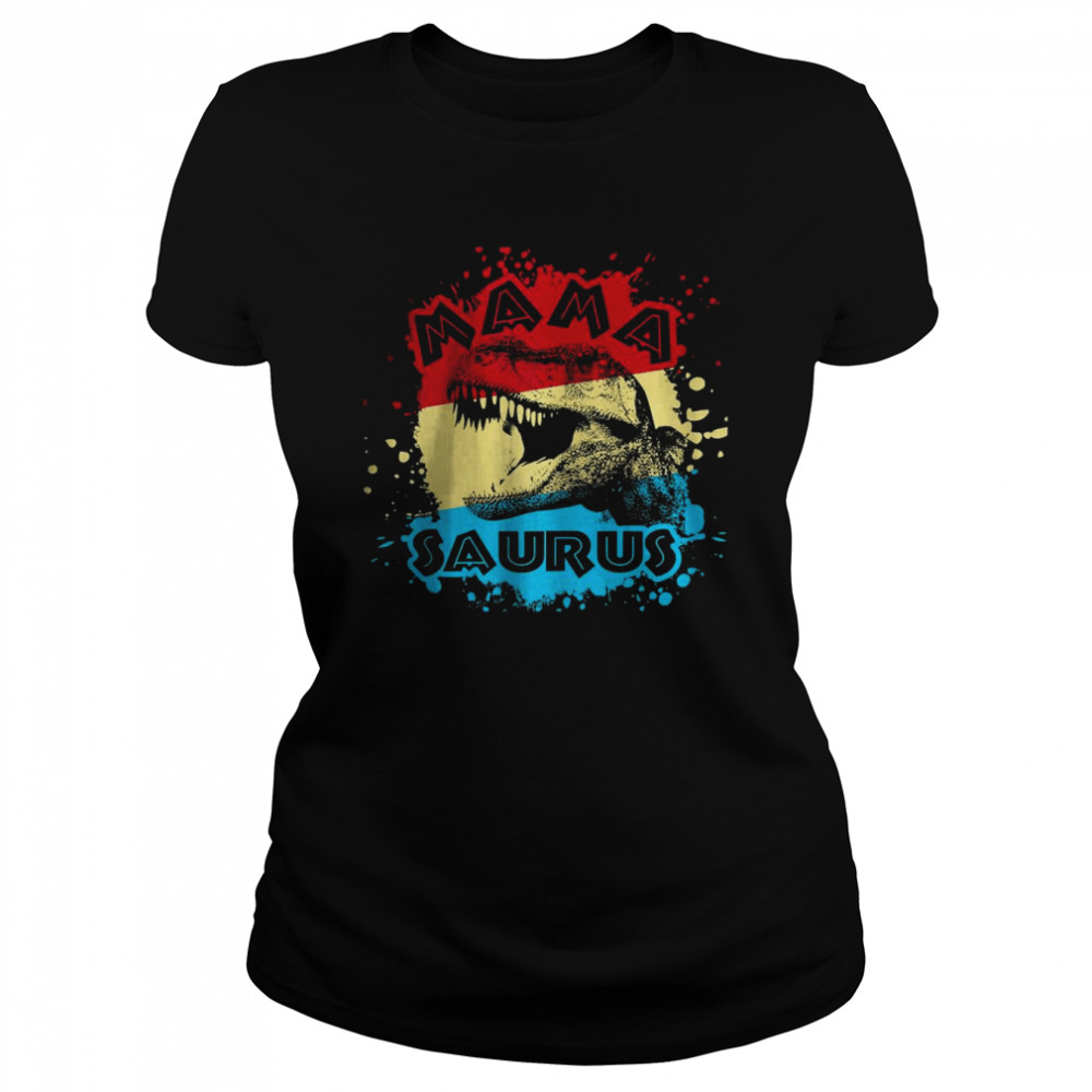 Retro Mother’S Day Birthday Mamasaurus Dinosaur T-Rex Mom T-Shirt 1 » Cool Gifts for You - Mfamilygift Retro Mother’S Day Birthday Mamasaurus Dinosaur T-Rex Mom T-Shirt 1