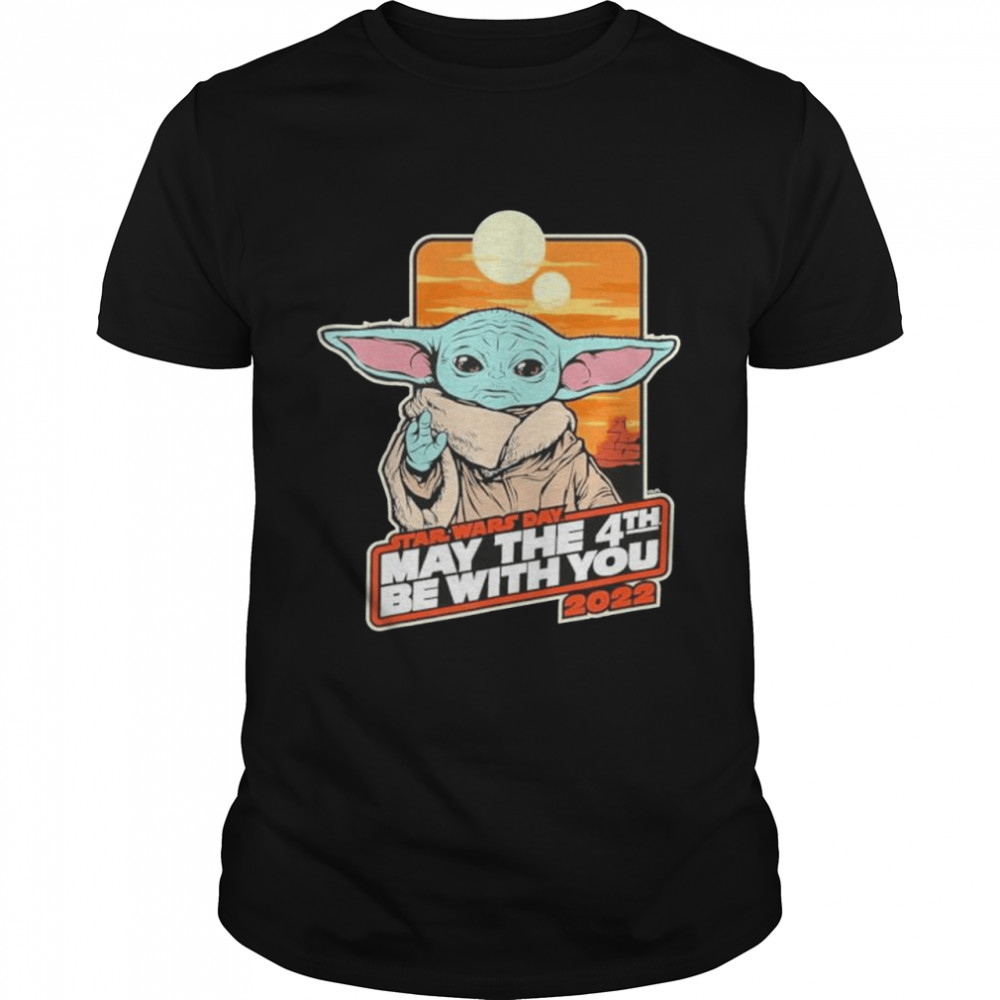 Retro Star Wars Grogu May The 4Th Be With You 2022 Shirt