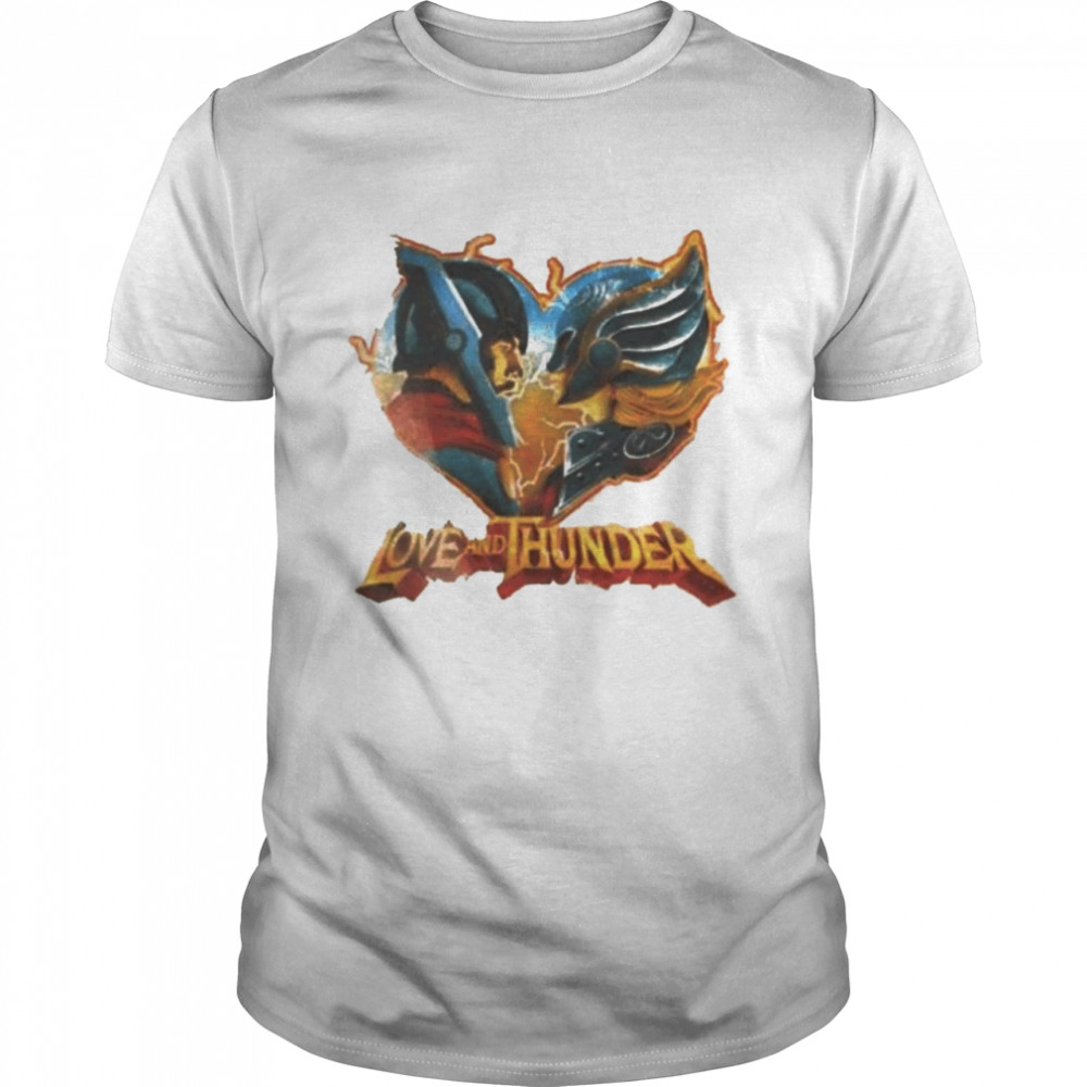 Retro Thor Love And Thunder Shirt