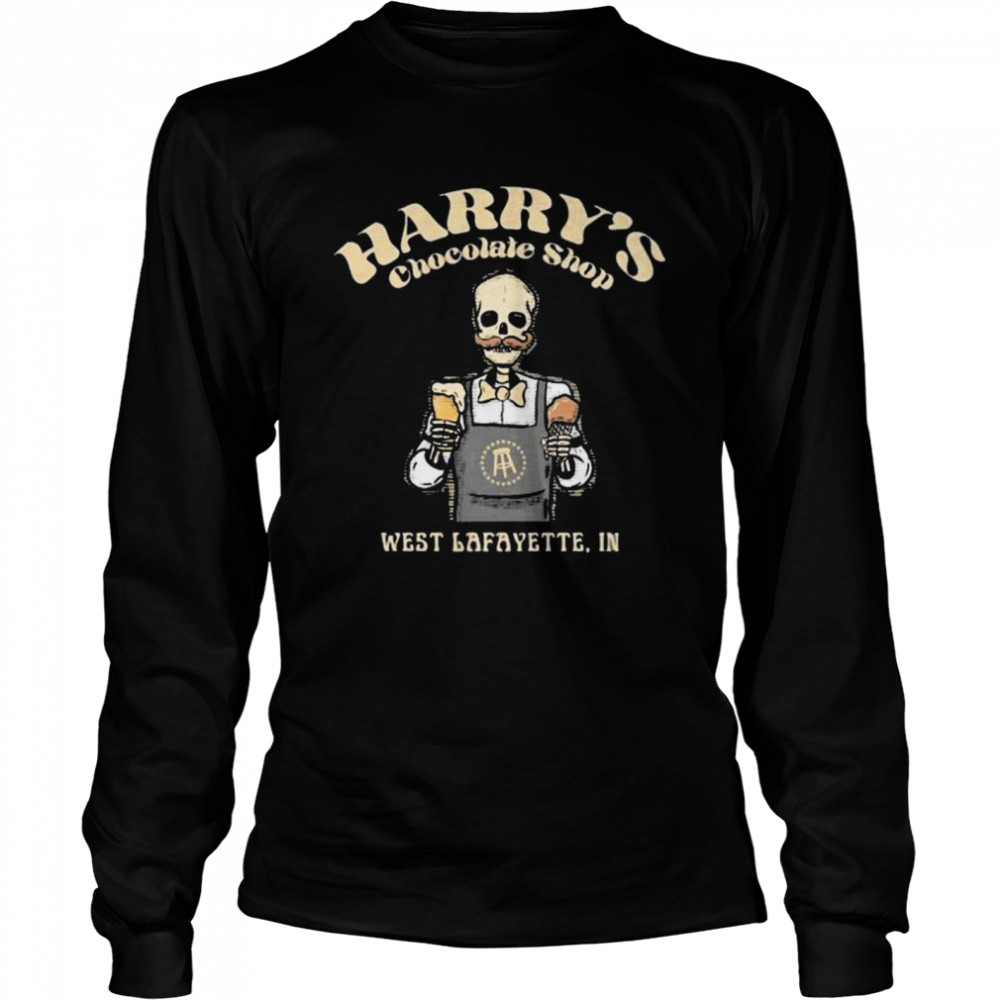 Harry’S Chocolate Shop West Lafayette T-Shirt 2 » Cool Gifts for You - Mfamilygift Harry’S Chocolate Shop West Lafayette T-Shirt 2