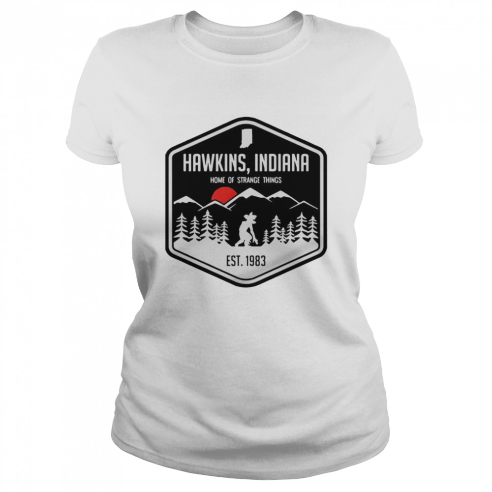 Hawkins Indiana Home Of Stranger Things Shirt 1 » Cool Gifts for You - Mfamilygift Hawkins Indiana Home Of Stranger Things Shirt 1