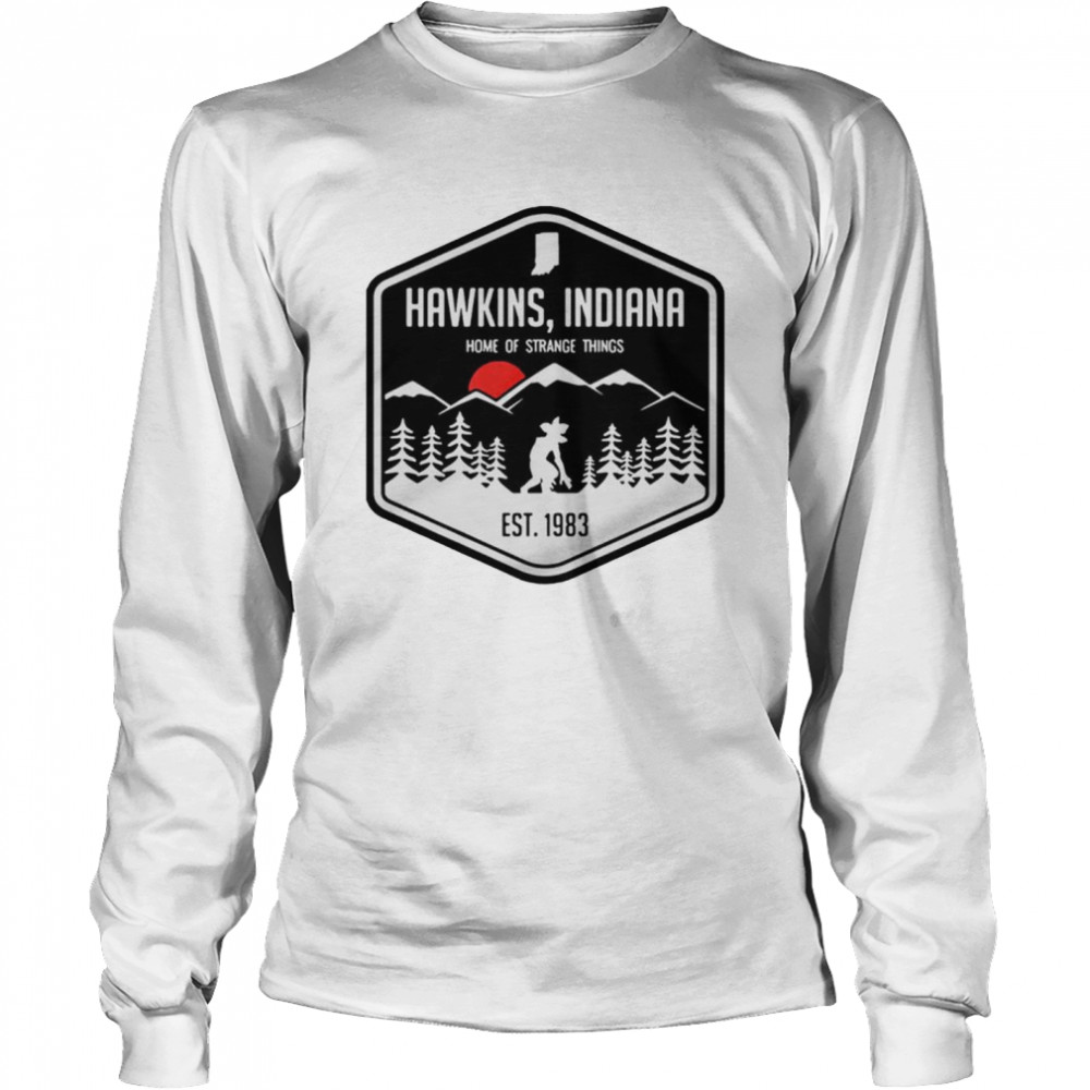 Hawkins Indiana Home Of Stranger Things Shirt 2 » Cool Gifts for You - Mfamilygift Hawkins Indiana Home Of Stranger Things Shirt 2