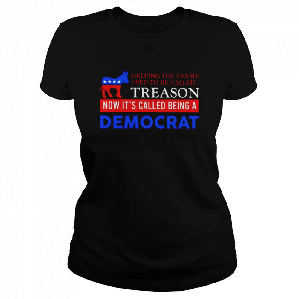 Helping The Enemy Used To Be Called Treason Shirt 1 » Cool Gifts for You - Mfamilygift Helping The Enemy Used To Be Called Treason Shirt 1
