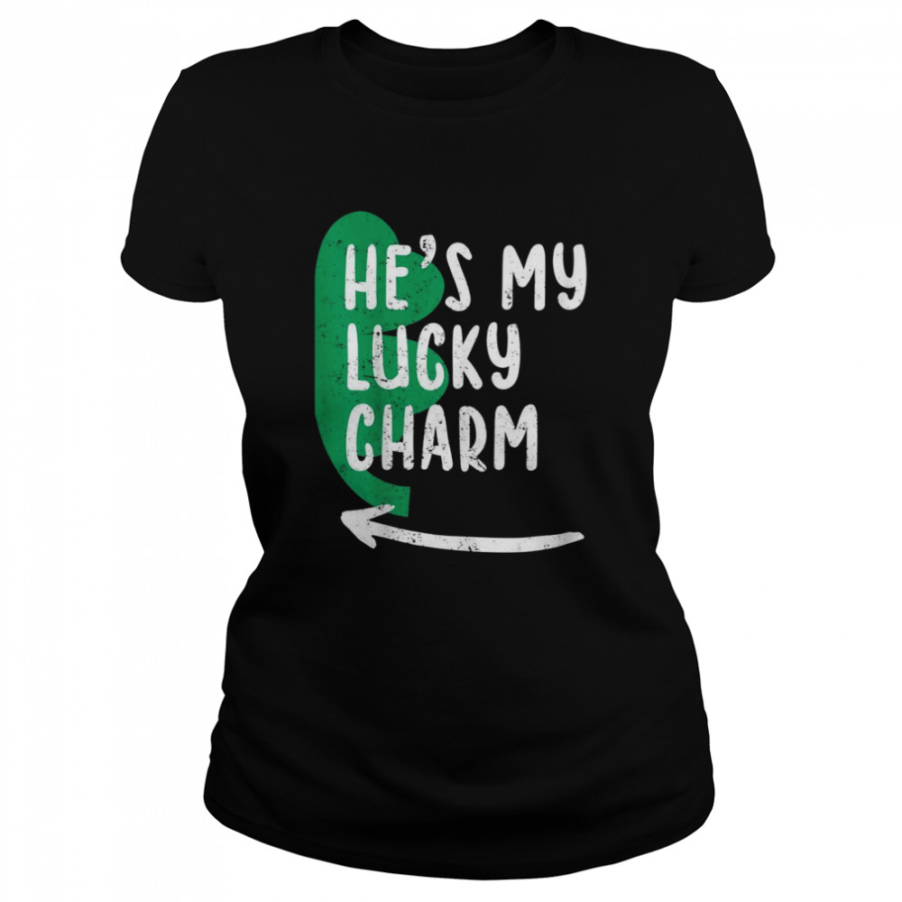 He’S My Lucky Charm St Patricks Day Couple Shirt 1 » Cool Gifts for You - Mfamilygift He’S My Lucky Charm St Patricks Day Couple Shirt 1