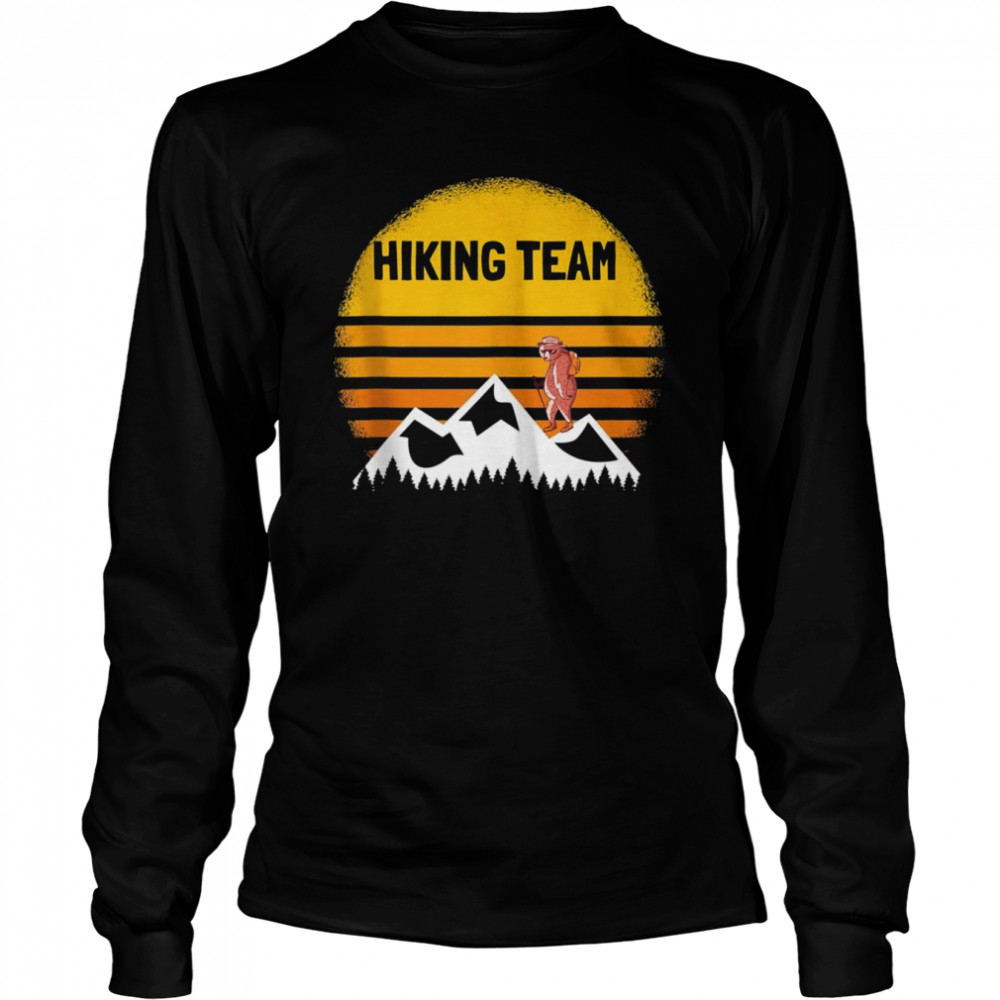 Hiking Team Bear Sunset Mountain Life Outdoor Hiking Hiker Shirt 2 » Cool Gifts for You - Mfamilygift Hiking Team Bear Sunset Mountain Life Outdoor Hiking Hiker Shirt 2
