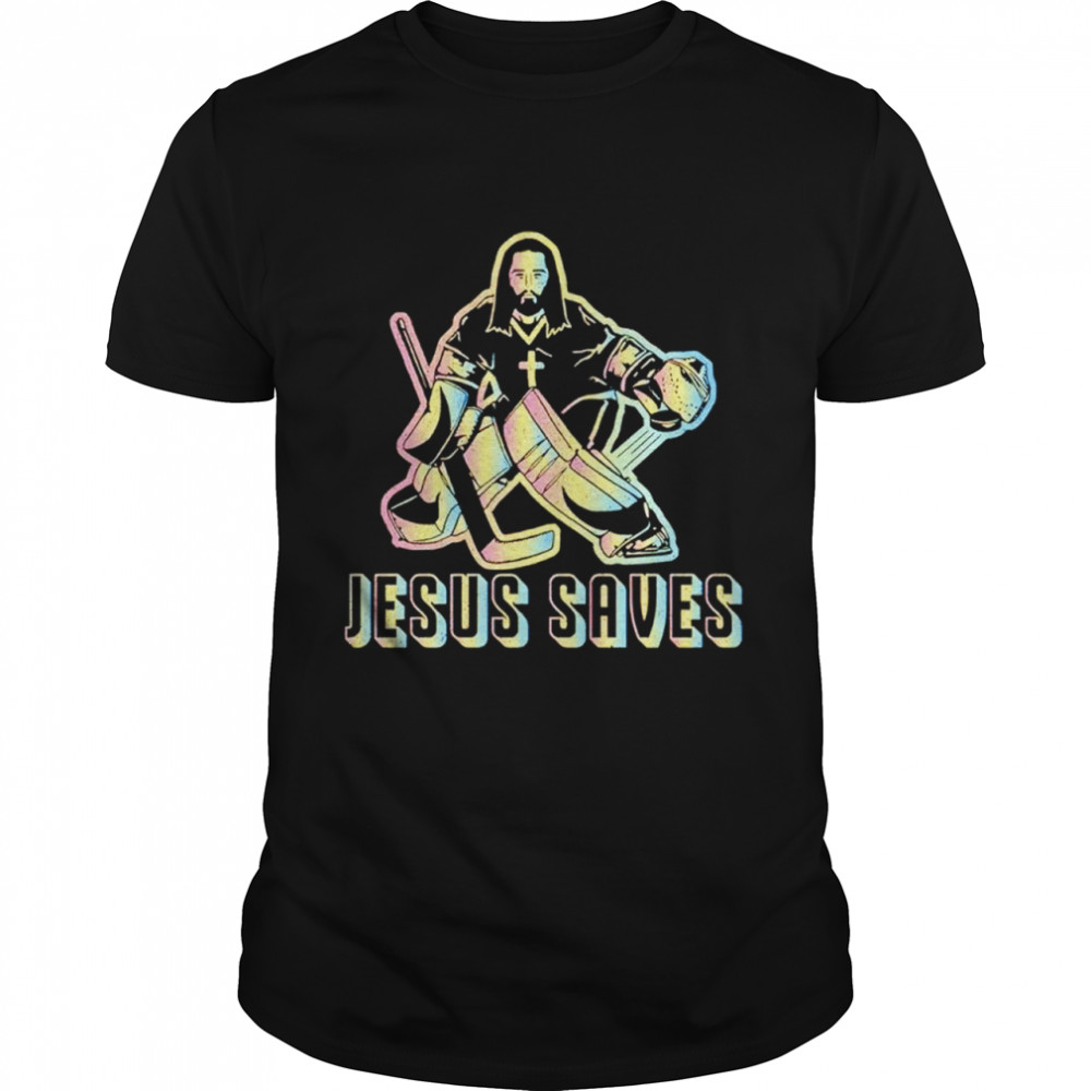 Hockey Jesus Saves Shirt