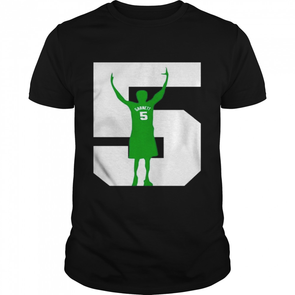 Honor Of Kevin Garnett 5 Celtics On Nbc Sports Boston Shirt