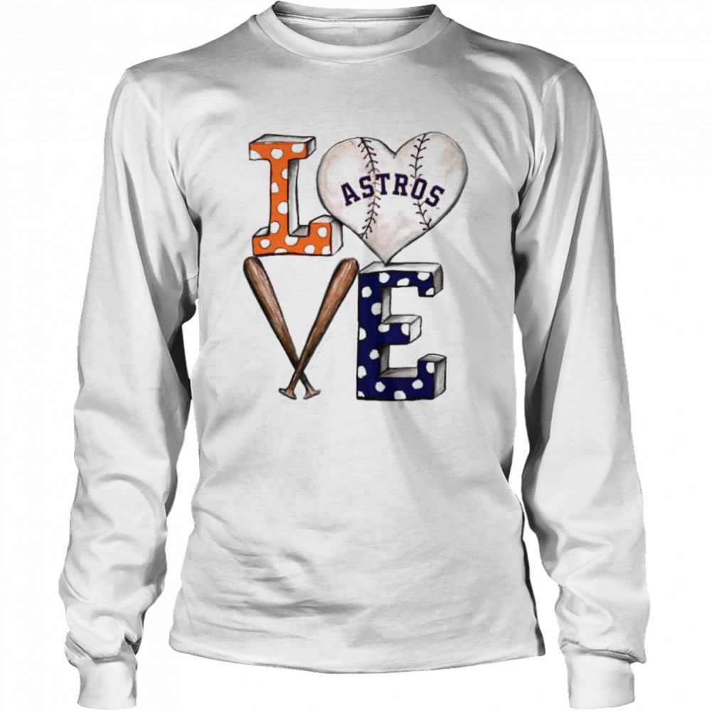 Houston Astros Baseball Love Shirt 2 » Cool Gifts for You - Mfamilygift Houston Astros Baseball Love Shirt 2