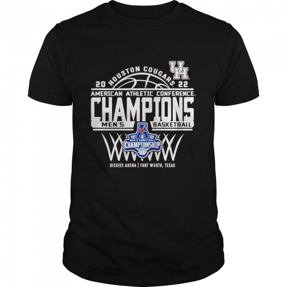 Houston Cougars 2022 Aac Men’S Basketball Conference Tournament Champions Shirt