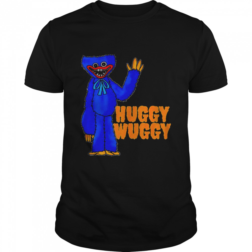 Huggy Poppy Playtime Horror Scary Game T-Shirt