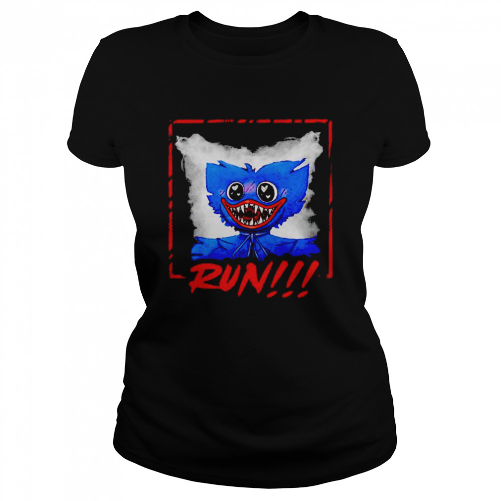 Huggy Wuggy Is After You Run Shirt 1 » Cool Gifts for You - Mfamilygift Huggy Wuggy Is After You Run Shirt 1
