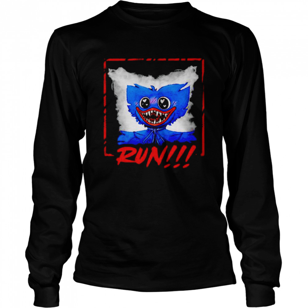Huggy Wuggy Is After You Run Shirt 2 » Cool Gifts for You - Mfamilygift Huggy Wuggy Is After You Run Shirt 2