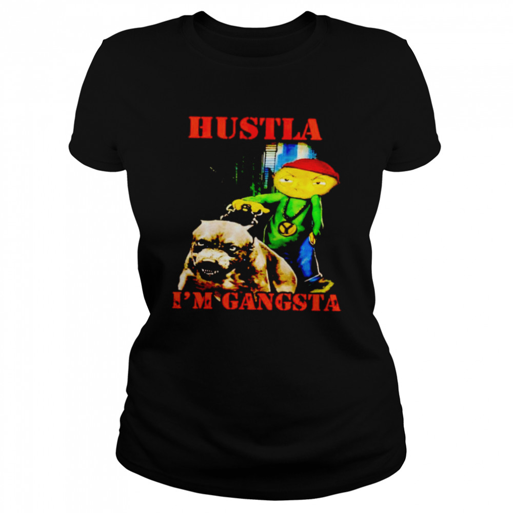 Hustla I’M Gangsta Shirt 1 » Cool Gifts for You - Mfamilygift Hustla I’M Gangsta Shirt 1
