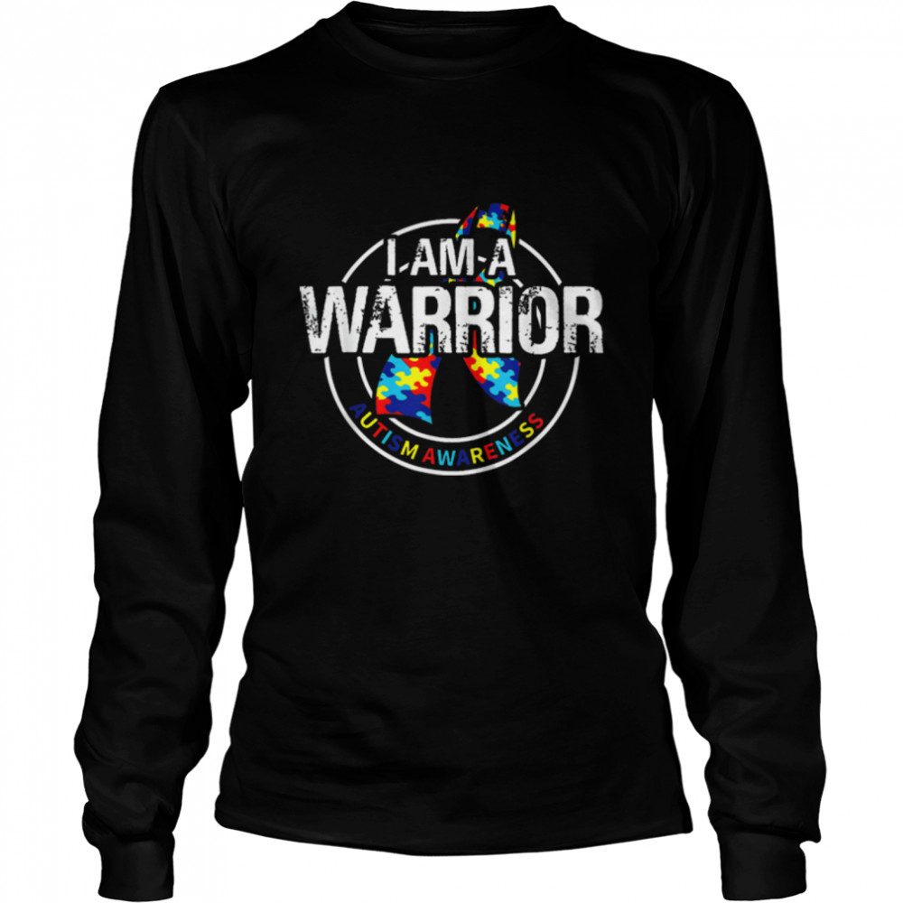 I Am A Warrior Autism Family Shirt Puzzle Autism Awareness T-Shirt B09w5nz8sy 2 » Cool Gifts for You - Mfamilygift I Am A Warrior Autism Family Shirt Puzzle Autism Awareness T-Shirt B09w5nz8sy 2