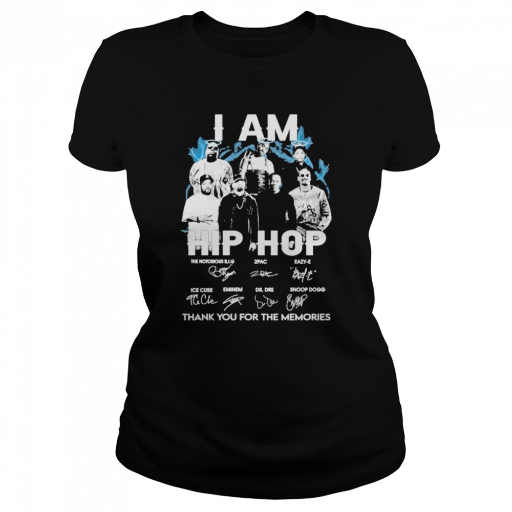 I Am Hip Hop Thank You For The Memories Signature Shirt 1 » Cool Gifts for You - Mfamilygift I Am Hip Hop Thank You For The Memories Signature Shirt 1