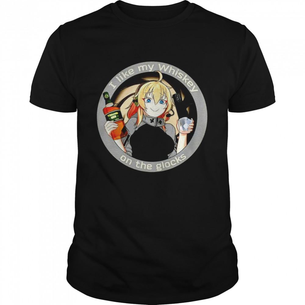 I Like My Whiskey On The Glocks Shirt I Like My Whiskey On The Glocks Shirt