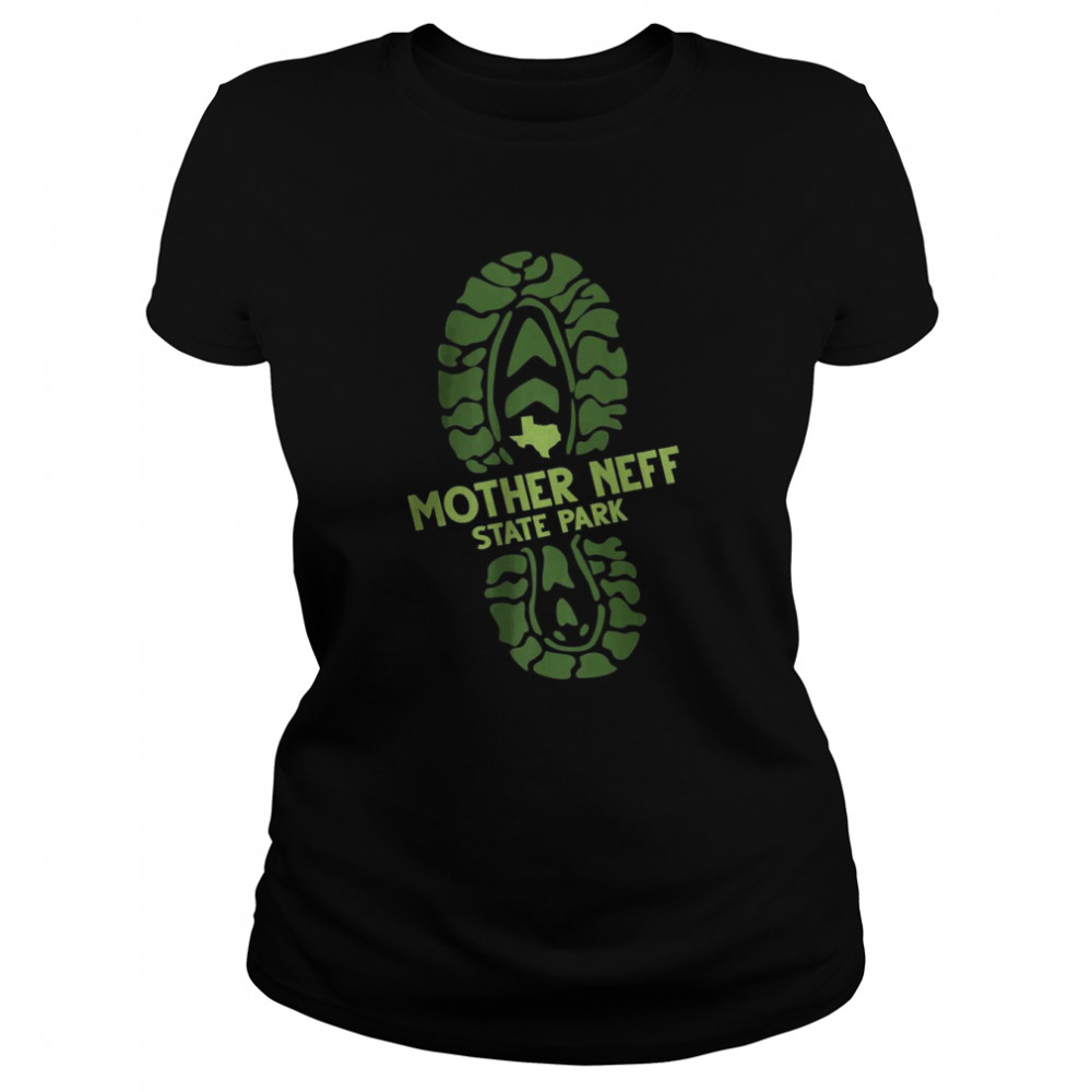 I Love Mother Neff State Park Texas Tx Hiking Boot Print T-Shirt 1 » Cool Gifts for You - Mfamilygift I Love Mother Neff State Park Texas Tx Hiking Boot Print T-Shirt 1
