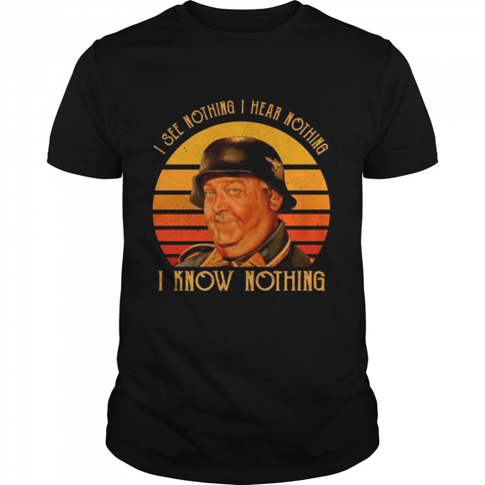 I See Nothing I Hear Nothing I Know Nothing Vintage Shirt