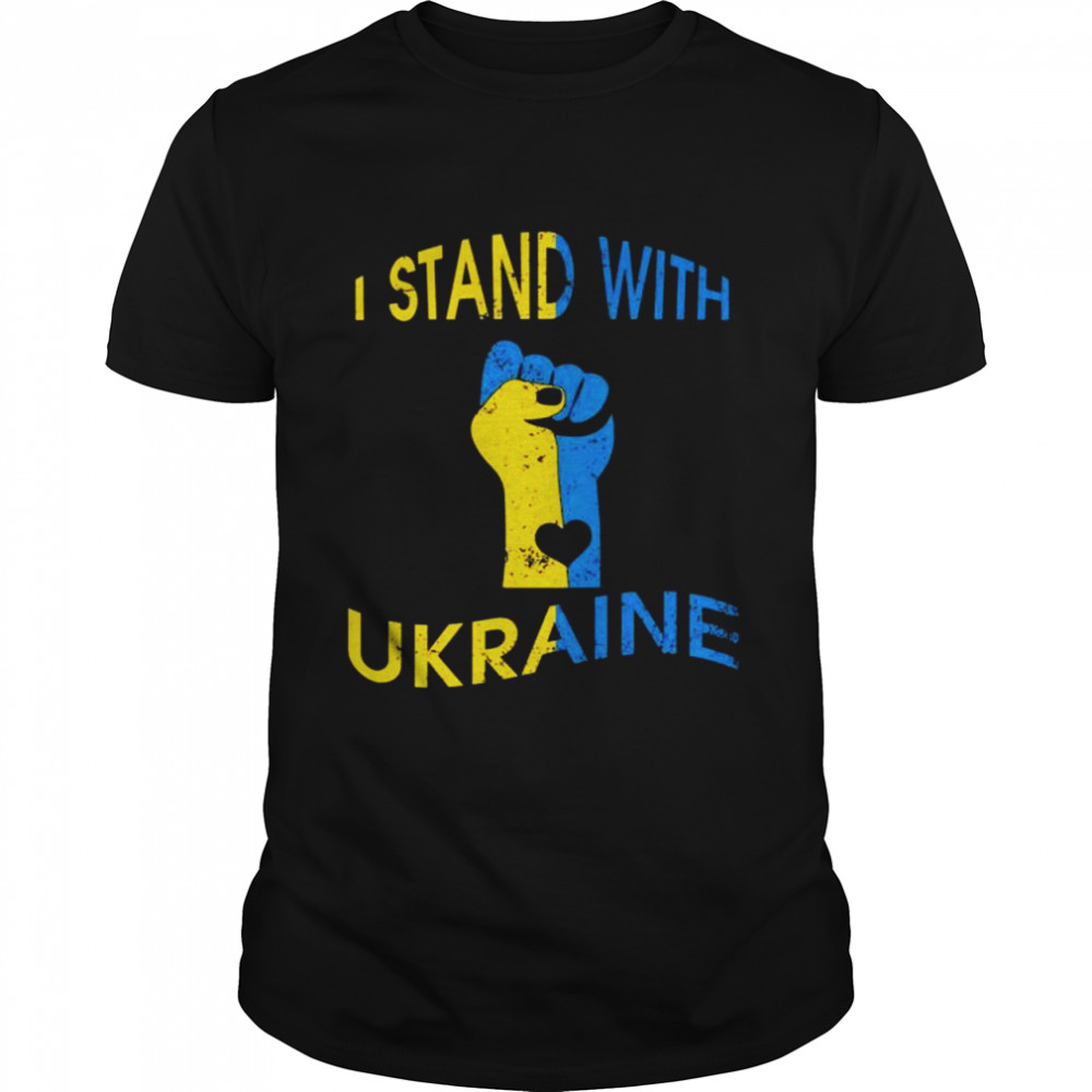 I Stand With Ukraine Peace 2022 Shirt