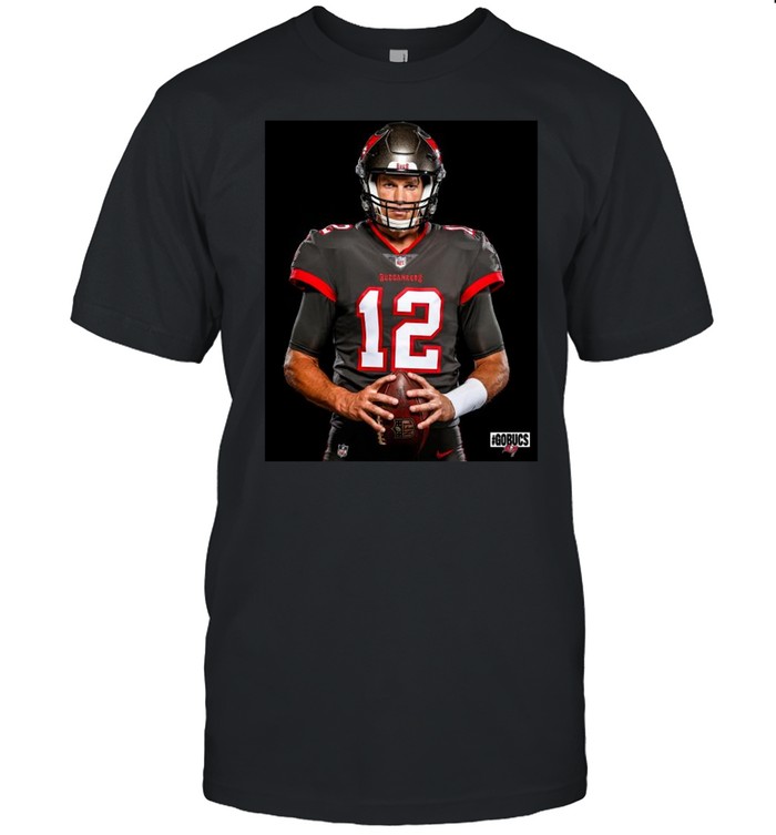 12 Tom Brady Tampa Bay Buccaneers Happy Birthday 44Rd 2021 T-Shirt