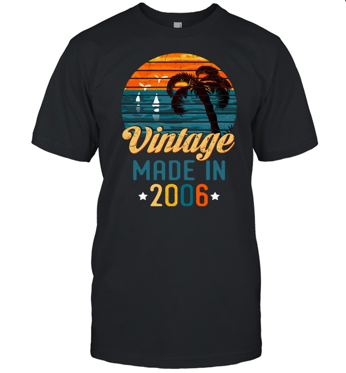 15. Geburtstag Jahrgang Hergestellt In 2006 Langarmshirt T-Shirt