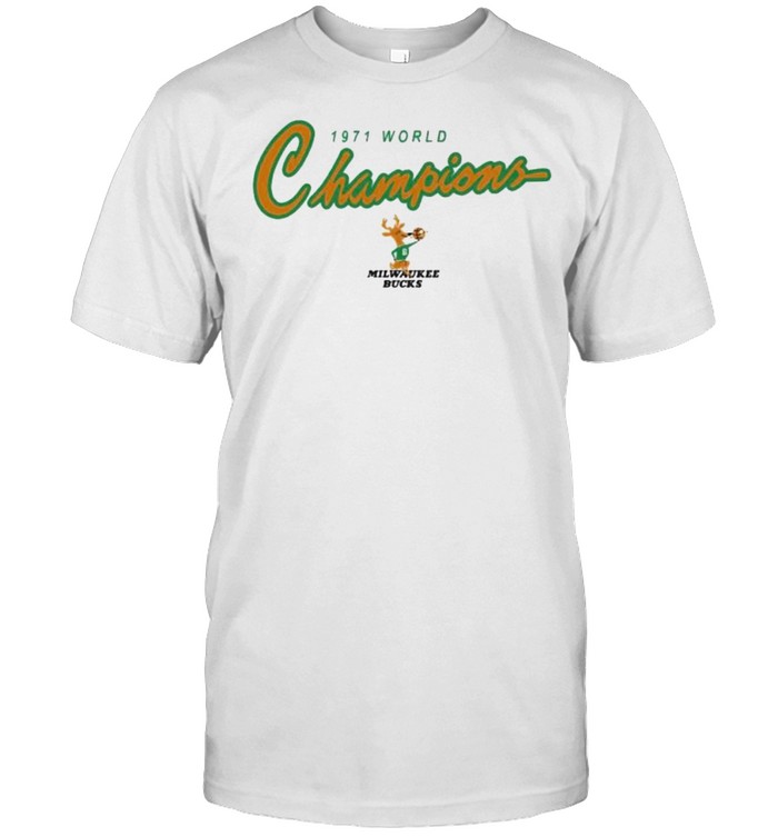1971 World Champions Milwaukee Bucks T-Shirt