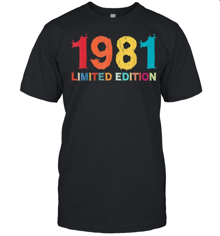 1981 Lustig Geschenk T-Shirt
