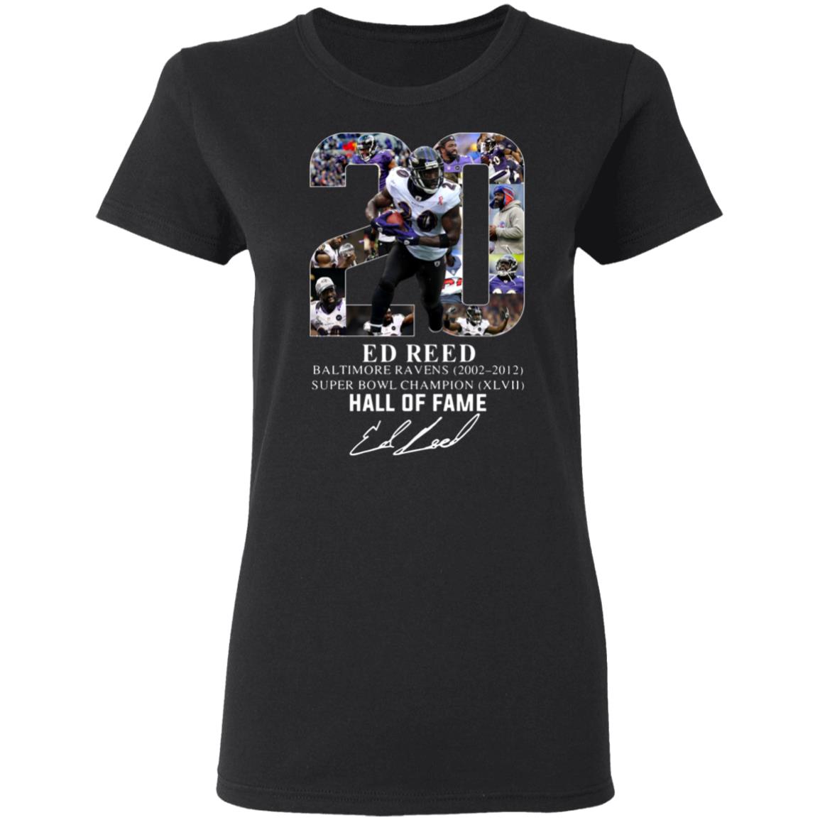 20-Ed-Reed-Hall-Of-Fame G500l Gildan Ladies’ 5.3 Oz. T-Shirt