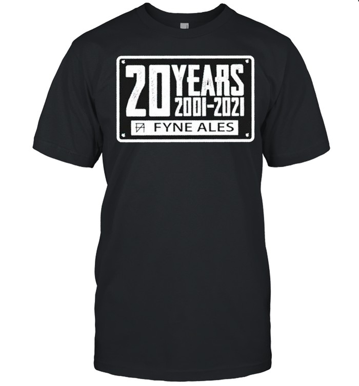 20 Years 2001 2021 Fyne Ales T-Shirt