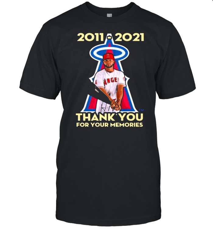2011 2021 Thank You For The Memories Alavanche Signature T-Shirt