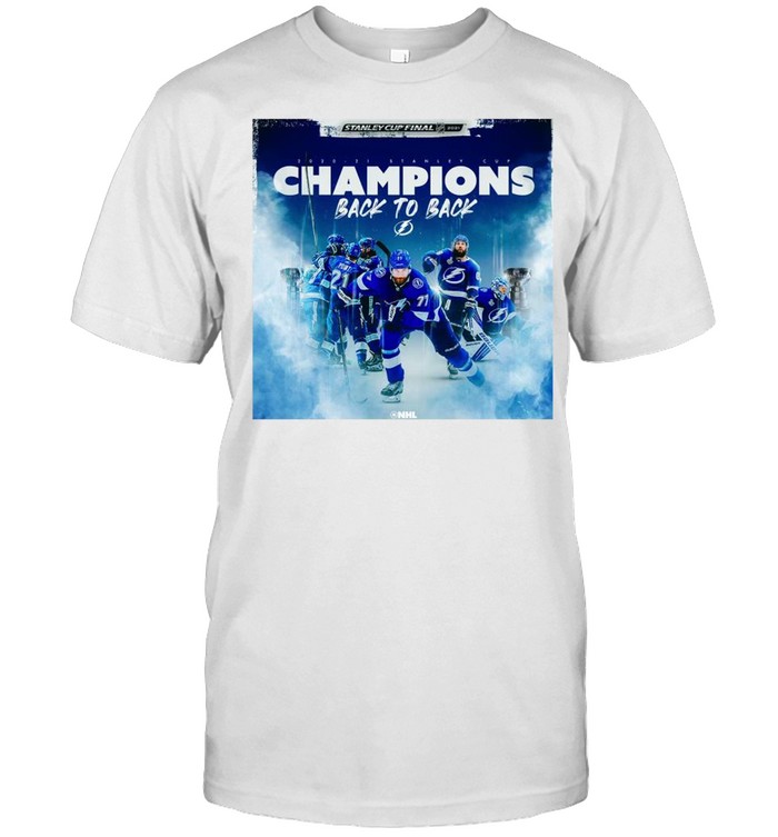 2020 21 Stanley Cup Champions Back To Back Tampa Bay Lightning T-Shirt 2020 21 Stanley Cup Champions Back To Back Tampa Bay Lightning T-Shirt
