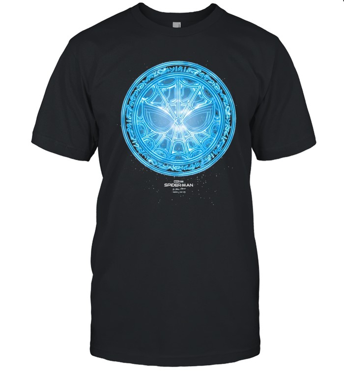 2021 Marvel Spider Man No Way Home Blue Spidey Logo T-Shirt