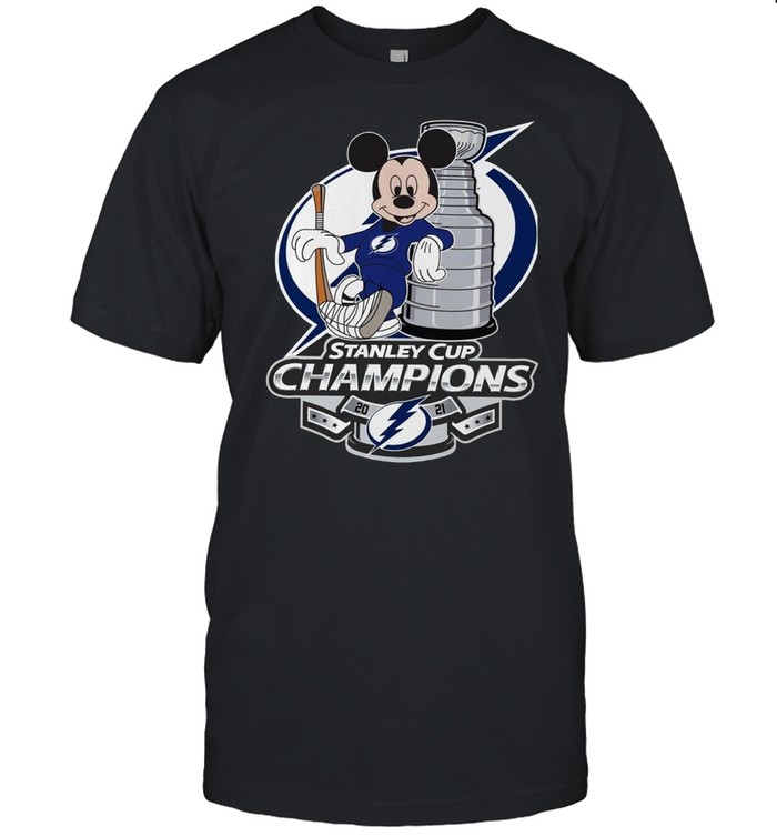 2021 Mickey Mouse Stanley Cup Champions Tampa Bay Lightning Final T-Shirt 2021 Mickey Mouse Stanley Cup Champions Tampa Bay Lightning Final T-Shirt