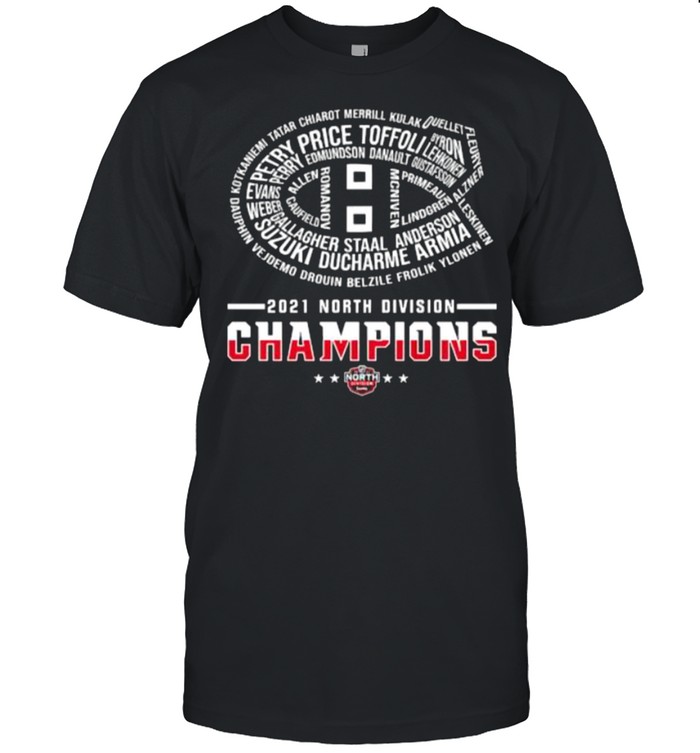 2021 North Division Champions Monc Logo T-Shirt