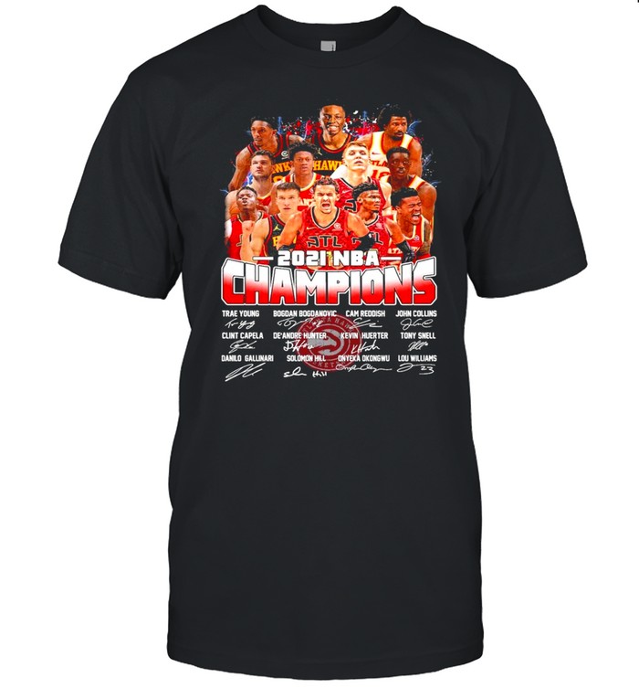2021 Western Conference Final Champions Atlanta Hawks T-Shirt